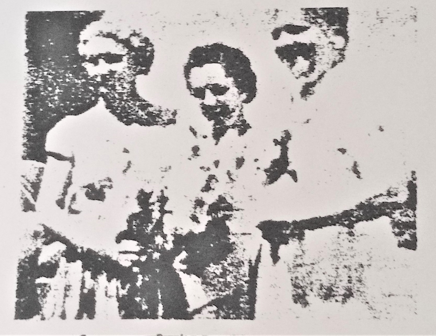 Mary Mineta, Geraldine Innocente y Fances Ekey